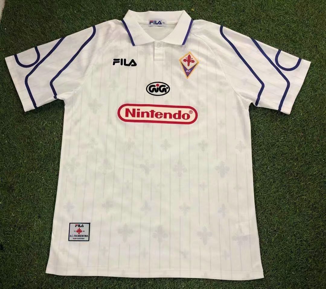 97-98 Fiorentina Away Retro Soccer Jerseys Yupoo