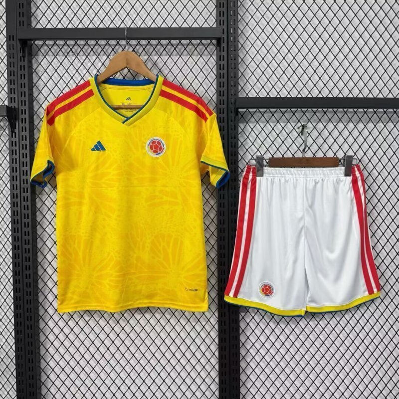 Colombia Home Cheap Soccer Jerseys Yupoo