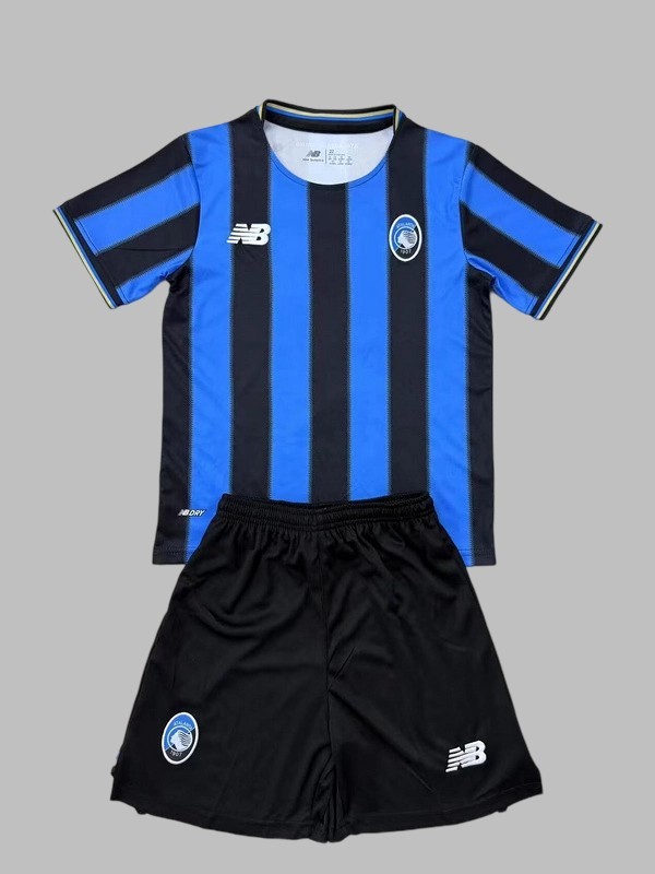 25-26 Atalanta Home Kids Cheap Soccer Jerseys Yupo