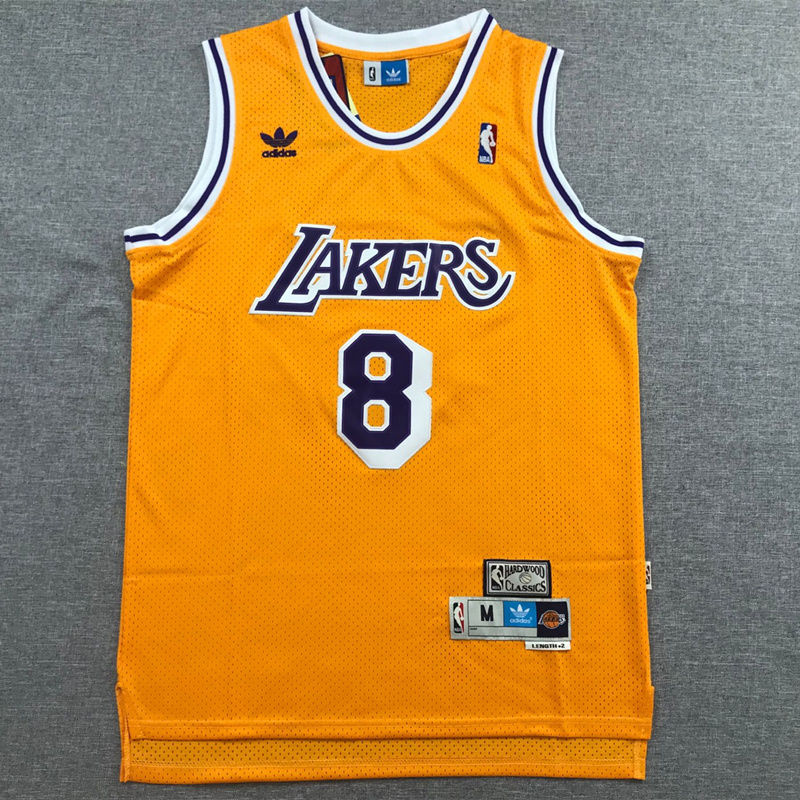 Lakers #8 Retro Embroidery
