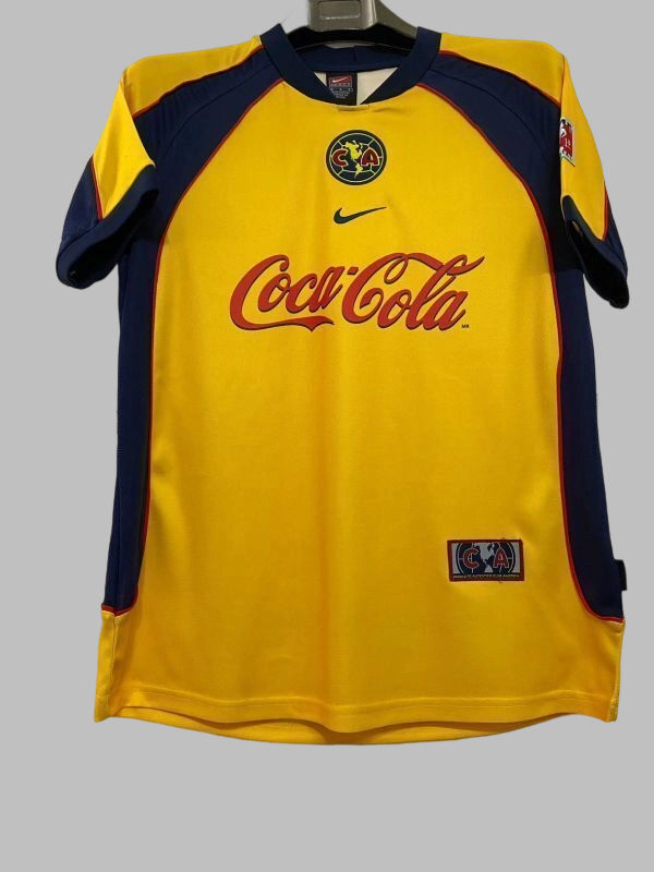 01-02 Club America Home Retro Cheap Soccer Jerseys Yupoo