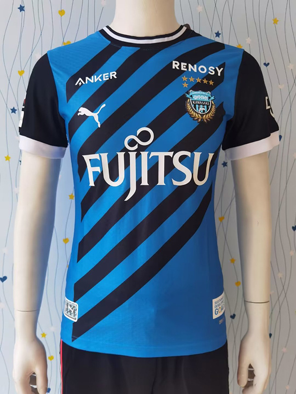23-24 Kawasaki Forwards Home Player Version Soccer Jerseys Yupoo