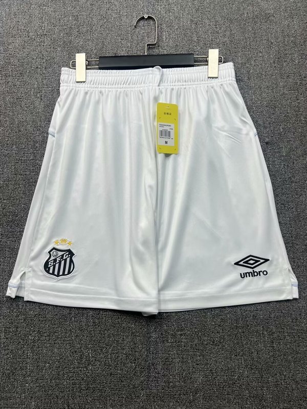 25-26 Santos Home Soccer Shorts Yupoo