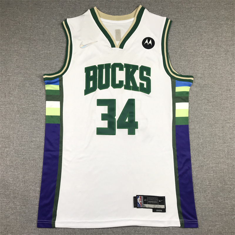 Bucks #34 City Edition Embroidery