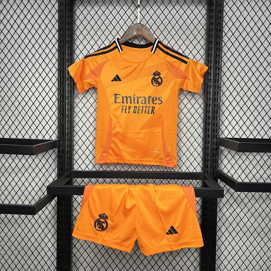 Real Madrid 2024/25 Away Kids Kit