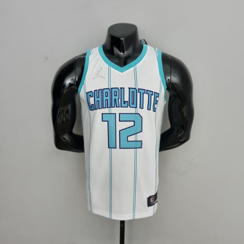 75th Anniversary Oubre #12 Charlotte Hornets White NBA Jersey S-XXL