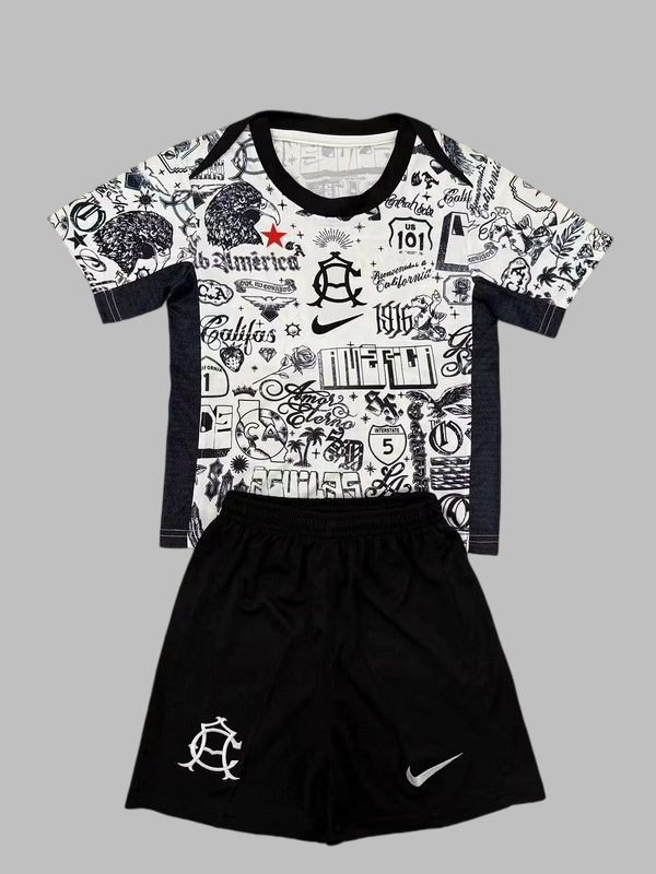 25-26 Club America Kids Cheap Soccer Jerseys Yupoo