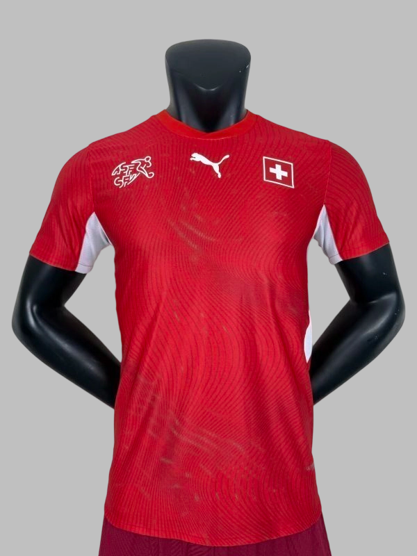 2026 Switzerland Home Player Version Cheap Soccer Jerseys Yupoo