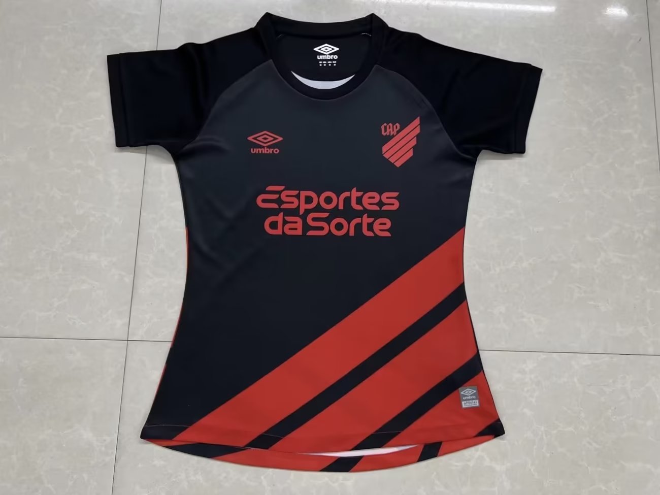 23-24 Club Athletico Paranaense Away Woman Soccer Jerseys Yupoo