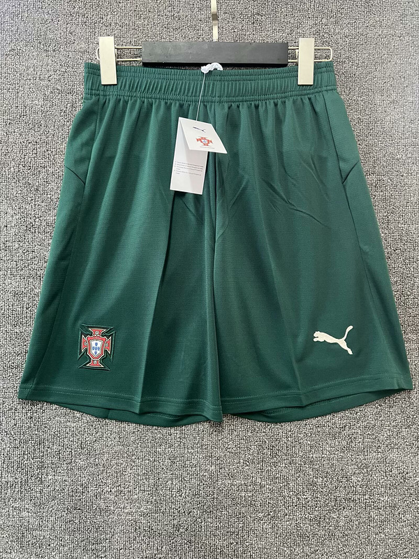 25-26 Portugal Home Soccer Shorts Yupoo