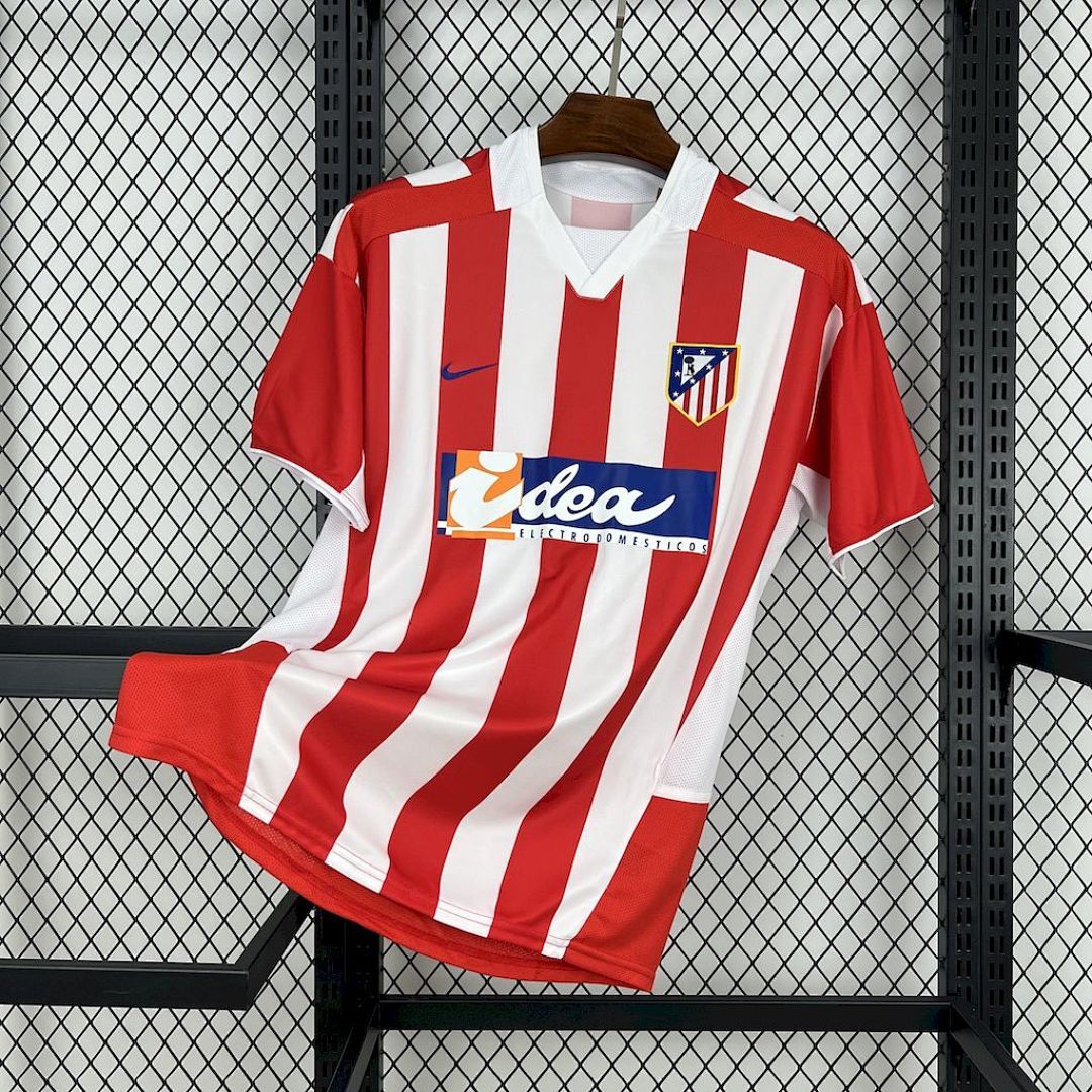 Atletico Madrid 2002/03 Home Retro Jersey