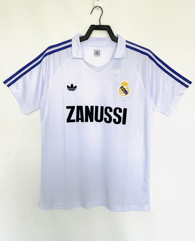 84-85 Real Madrid Home Retro Soccer Jerseys Yupoo
