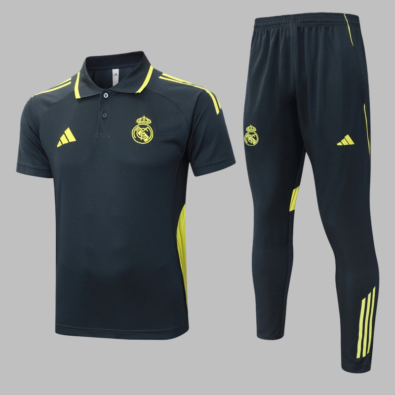 25-26 Real Madrid Polo Training Soccer Suit Yupoo