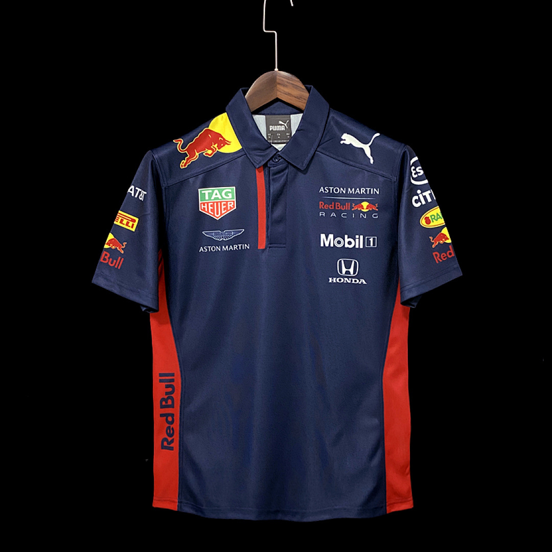 F1 Red Bull Royal Blue POLO S-5XL