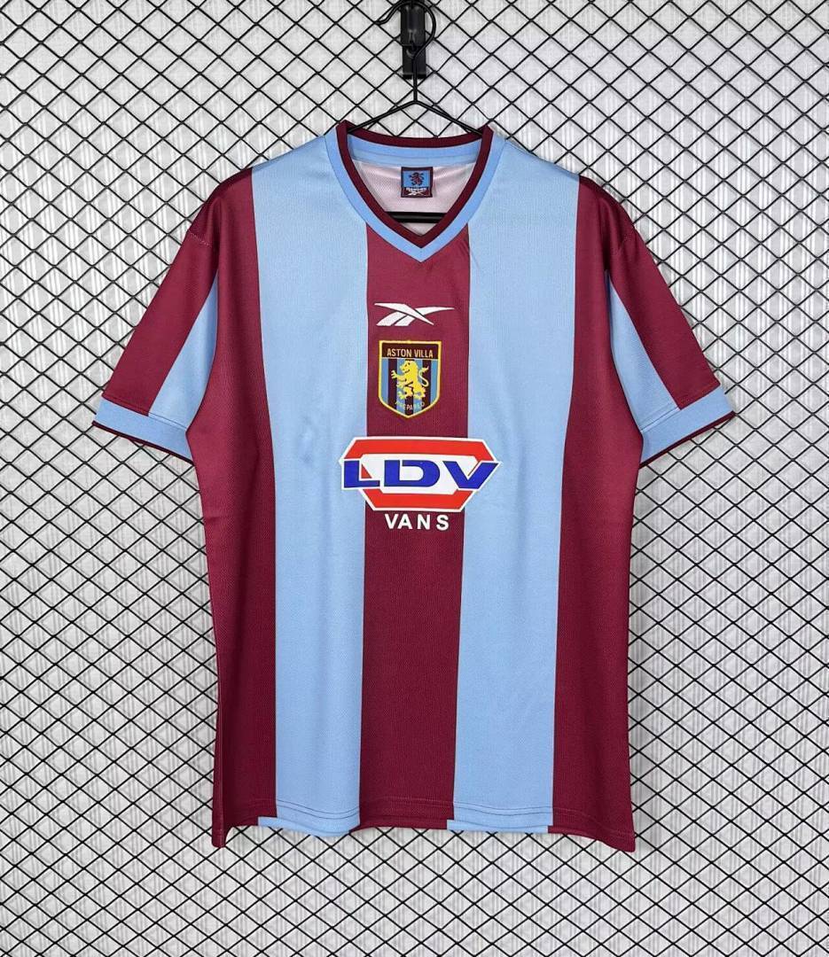 99-00 Aston Villa Home Retro Cheap Soccer Jerseys Yupoo