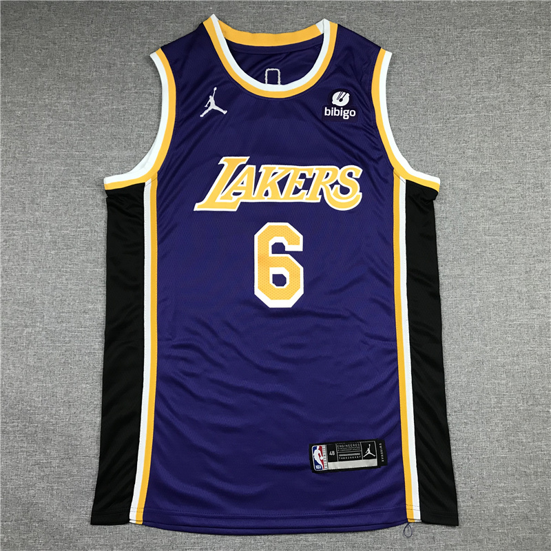 Lakers #6 Retro Embroidery