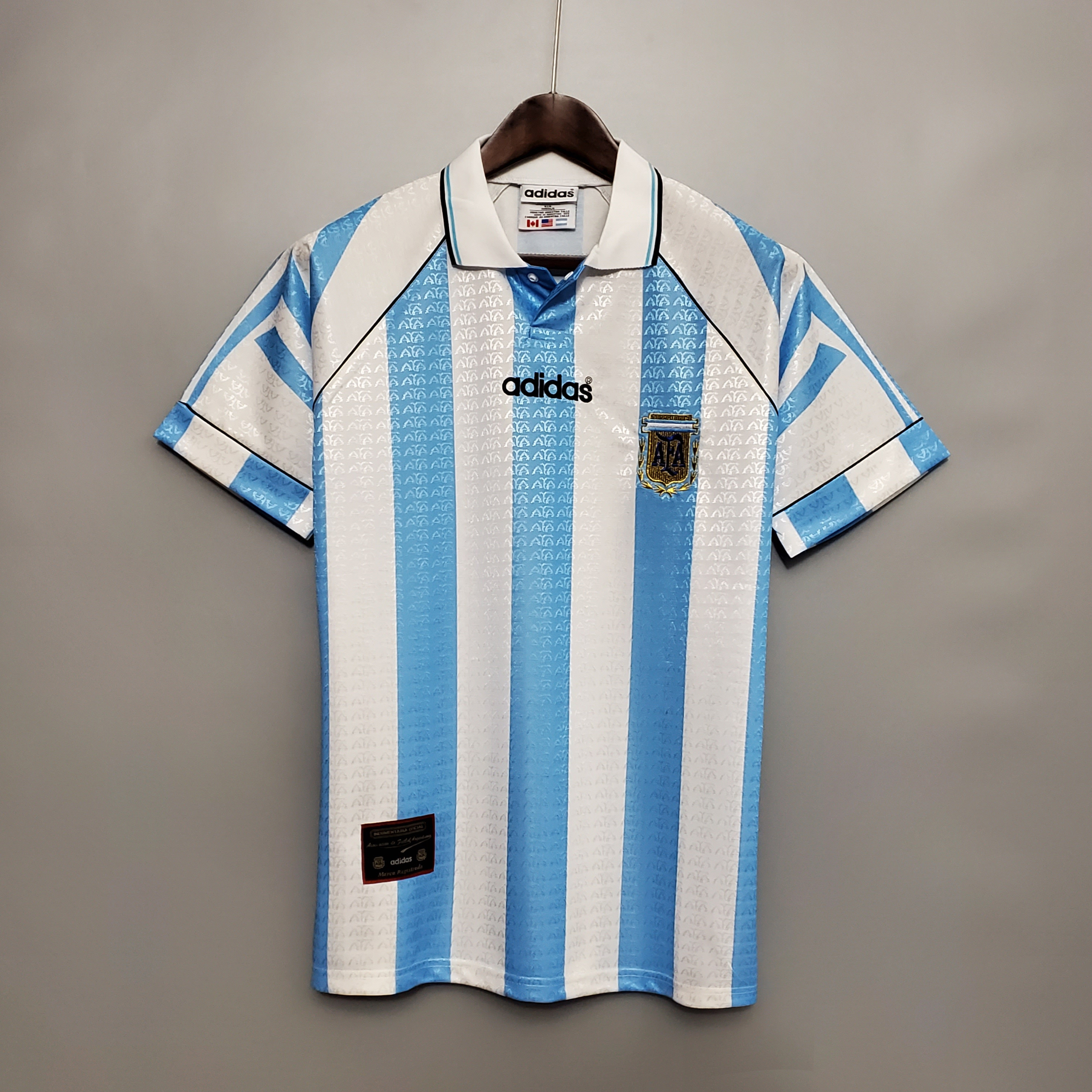 1996-97 Argentina Home Retro Soccer Jerseys Yupoo
