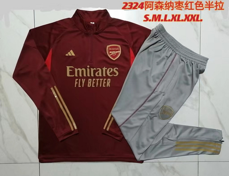 23-24 Arsenal Long Sleeve Training Suit Yupoo