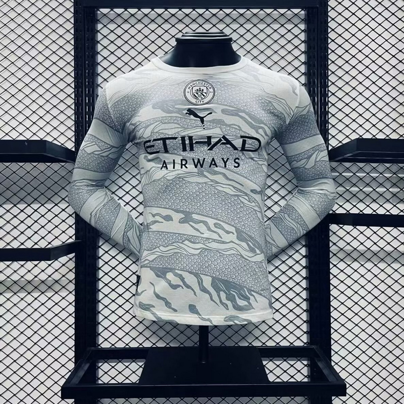 24-25 Manchester City Special Player Version Long Sleeve Soccer Jerseys Yupoo