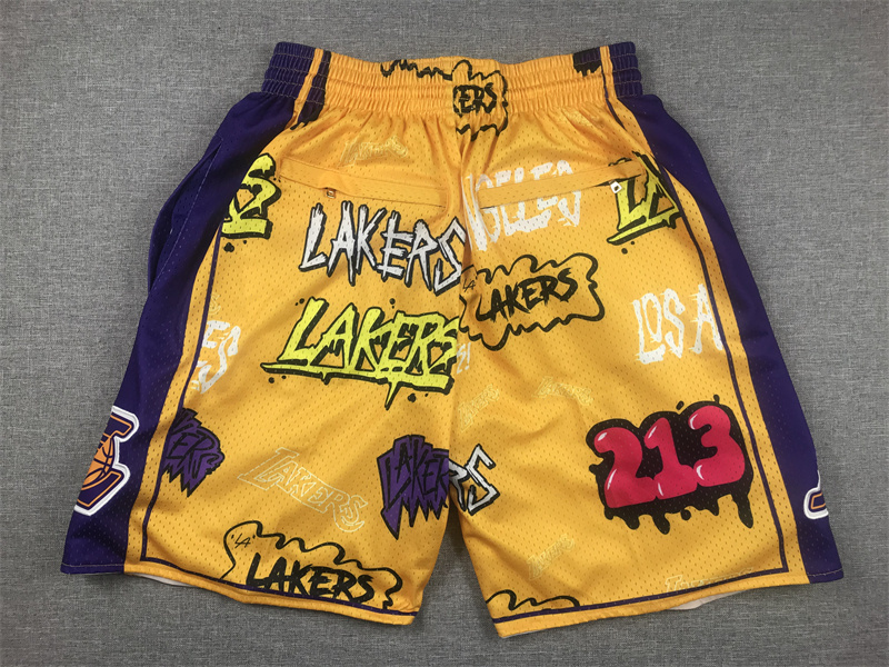 2024 Lakers Pocket Shorts