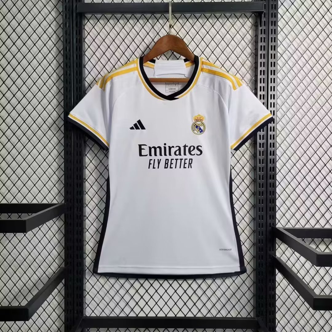 23-24 Real Madrid Home Woman Soccer Jerseys Yupoo