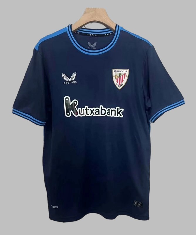 25-26 Athletic Bilbao Away Cheap Soccer Jerseys Yupo