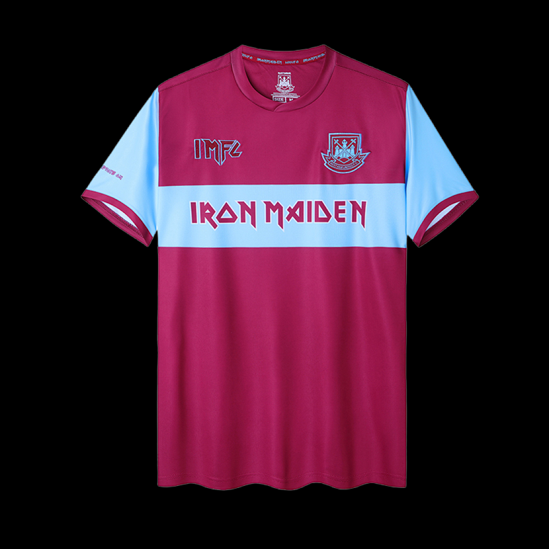 Retro Iron Maiden x West Ham Home S-XXL
