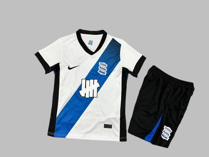 25-26 Birmingham City Away Kids Cheap Soccer Jerseys Yupo