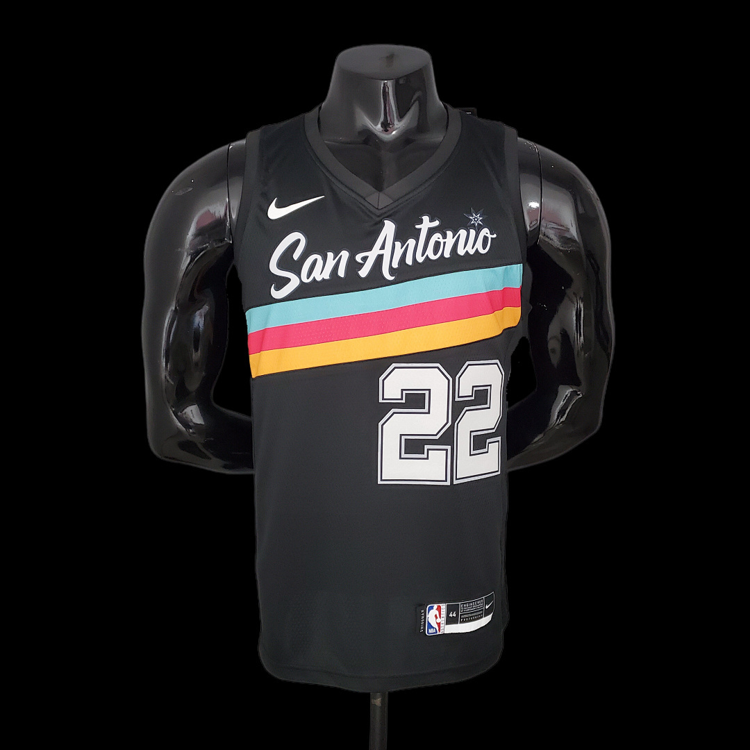 New GAY#22 season Spurs City Edition black NBA jersey S-XXL