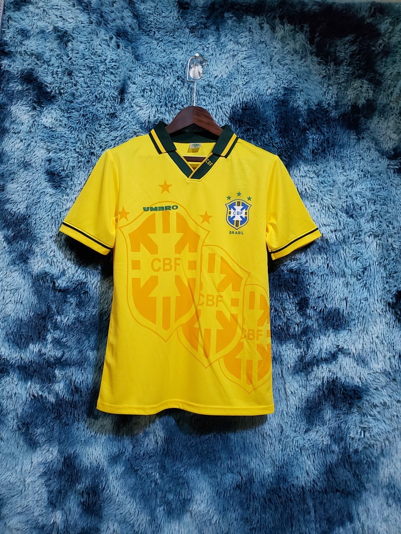 Retro 9394 Brazil home S-XXL