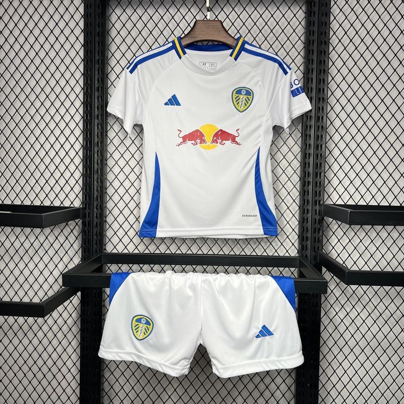 24-25 Leeds Home Kids Soccer Jerseys Yupoo