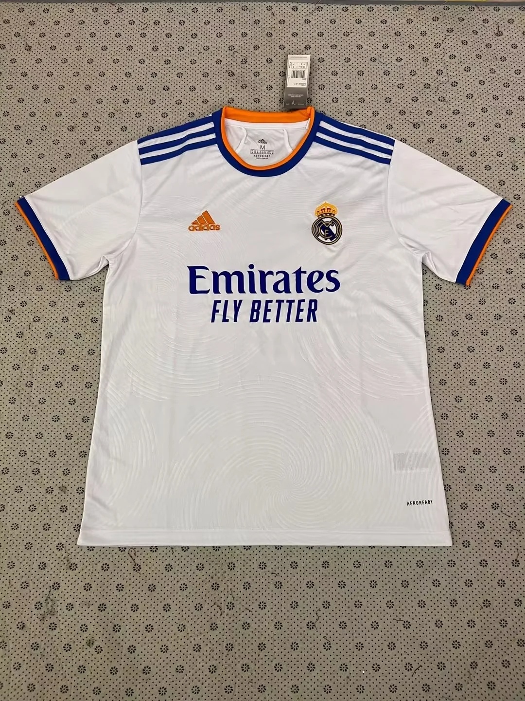 21-22 Real Madrid Home Retro Soccer Jerseys Yupoo