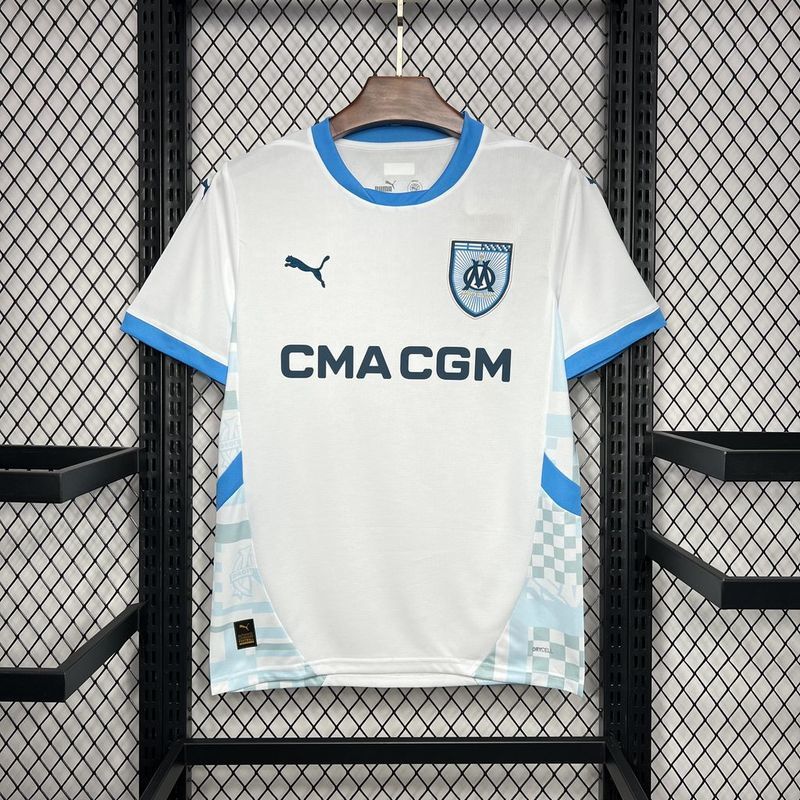 24-25 Marseille Home Soccer Jerseys Yupoo   S-4XL