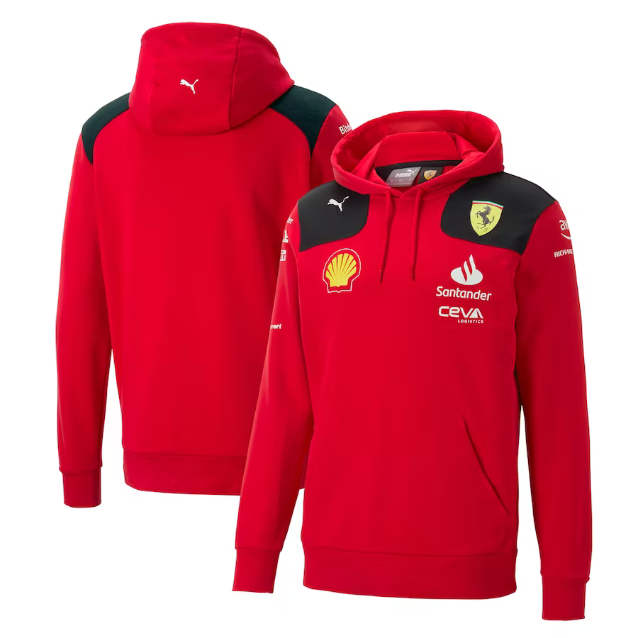 2023 Ferrari F1 Red Hoodie