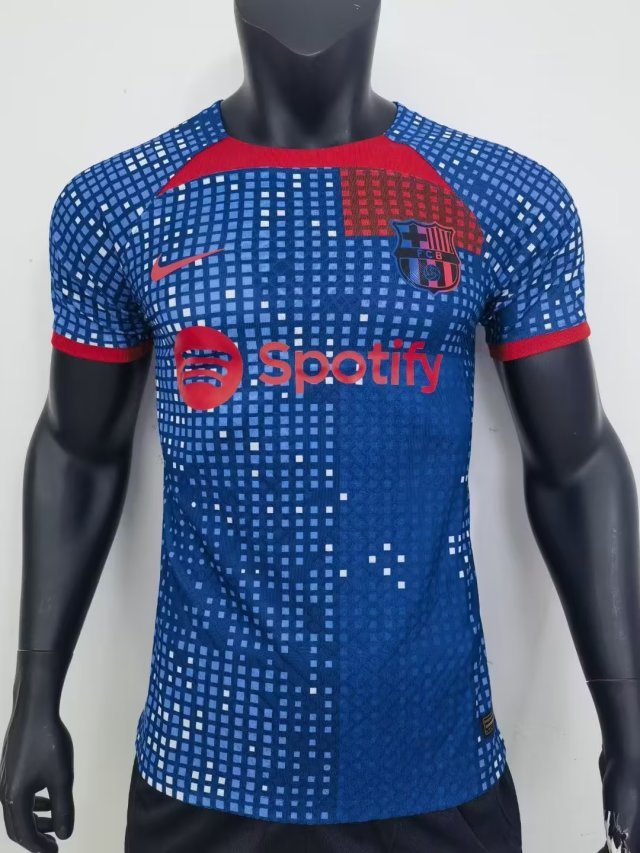 23-24 Messi GRIEZMANN Blue Player Version Soccer Jerseys Yupoo