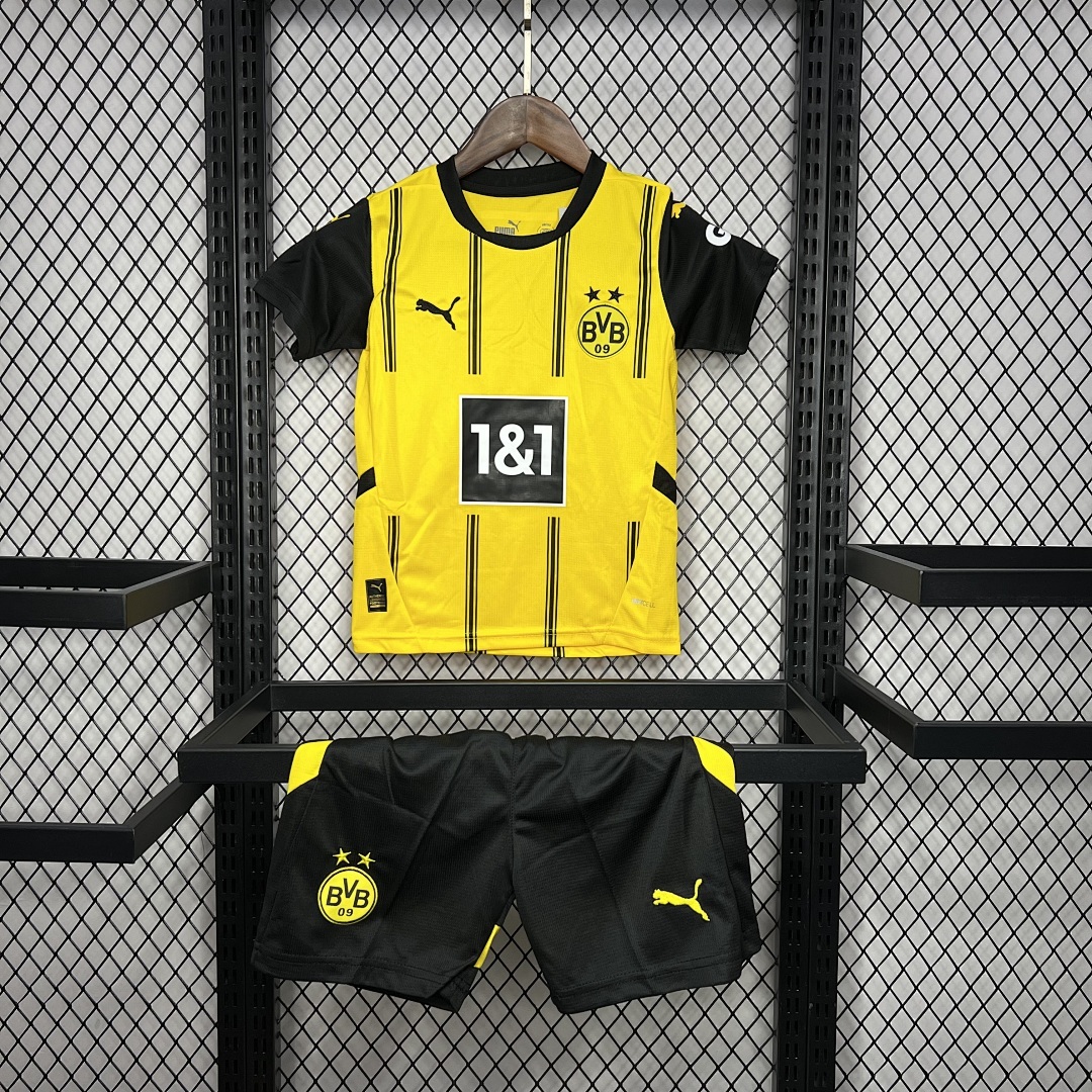 Borussia Dortmund 2024/25 Home Kids Kit
