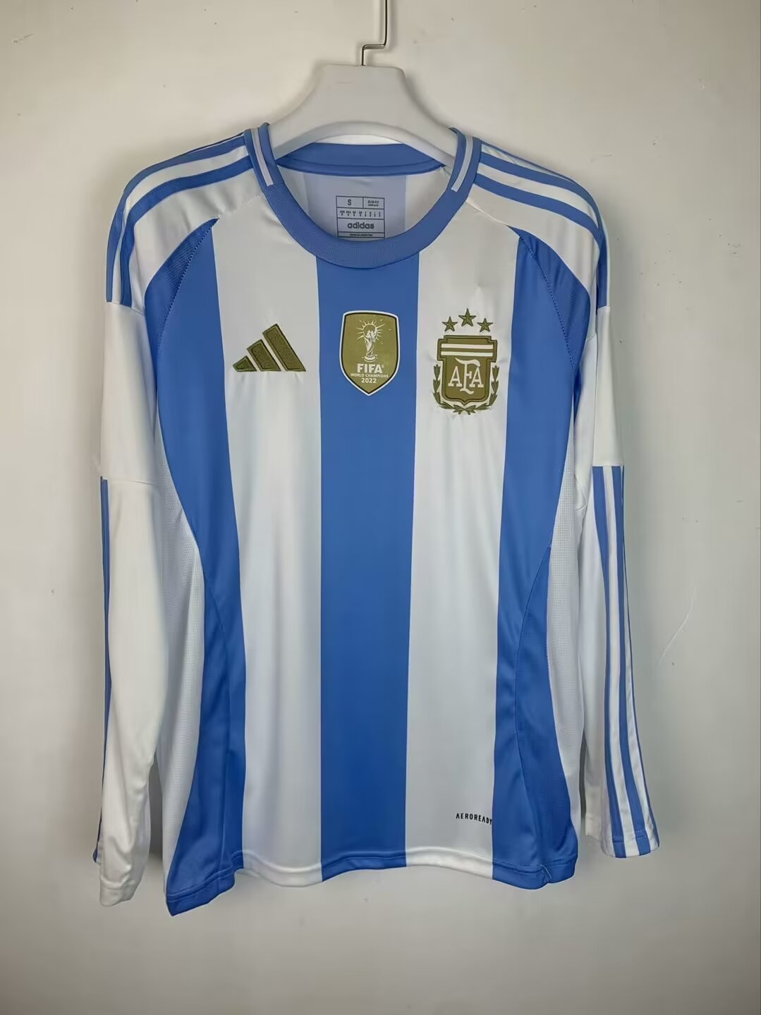 2024 Argentina Home Long Sleeve Soccer Jerseys Yupoo