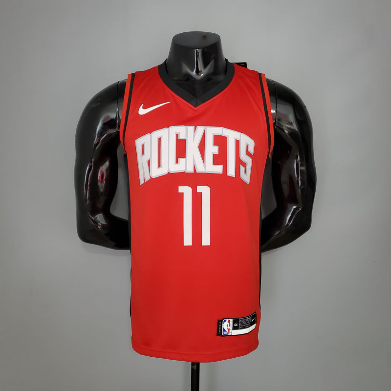 2021 YAO#11 Rockets Red NBA Jersey S-XXL