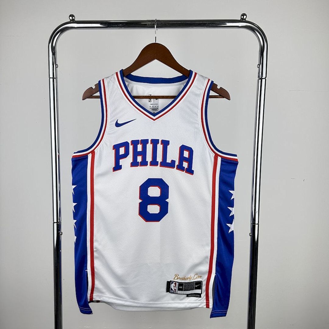 Philadelphia 76ers 2023/24 GEDRGE#8 Home Jersey
