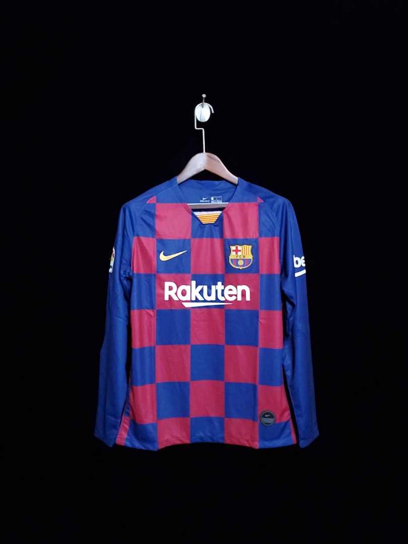 19-20 Barcelona home Long sleeve S-2XL
