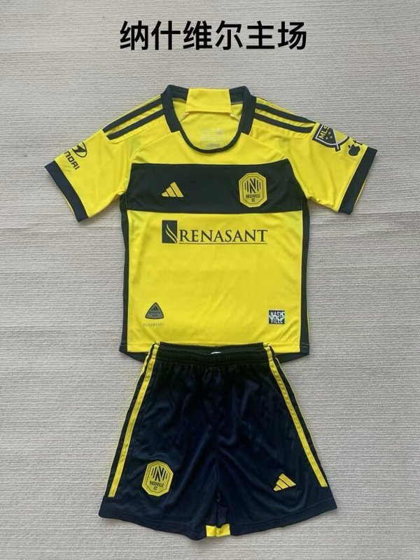 24-25 Nashville Home Adults And Kids Soccer Jerseys Yupoo