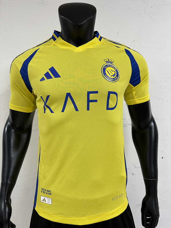 24-25 Al-Nassr Home Player Version Soccer Jerseys Yupoo