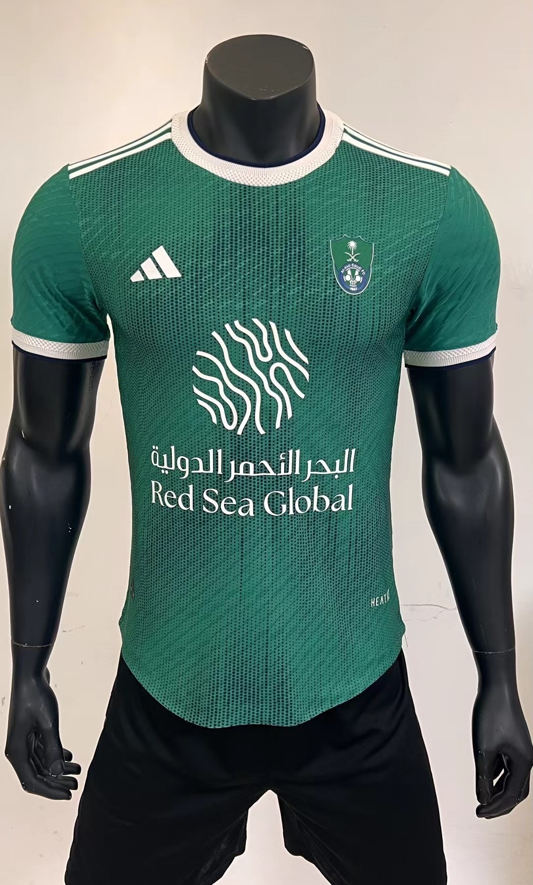 23-24 Al-Ahli Saudi Home Player Version Soccer Jerseys Yupoo