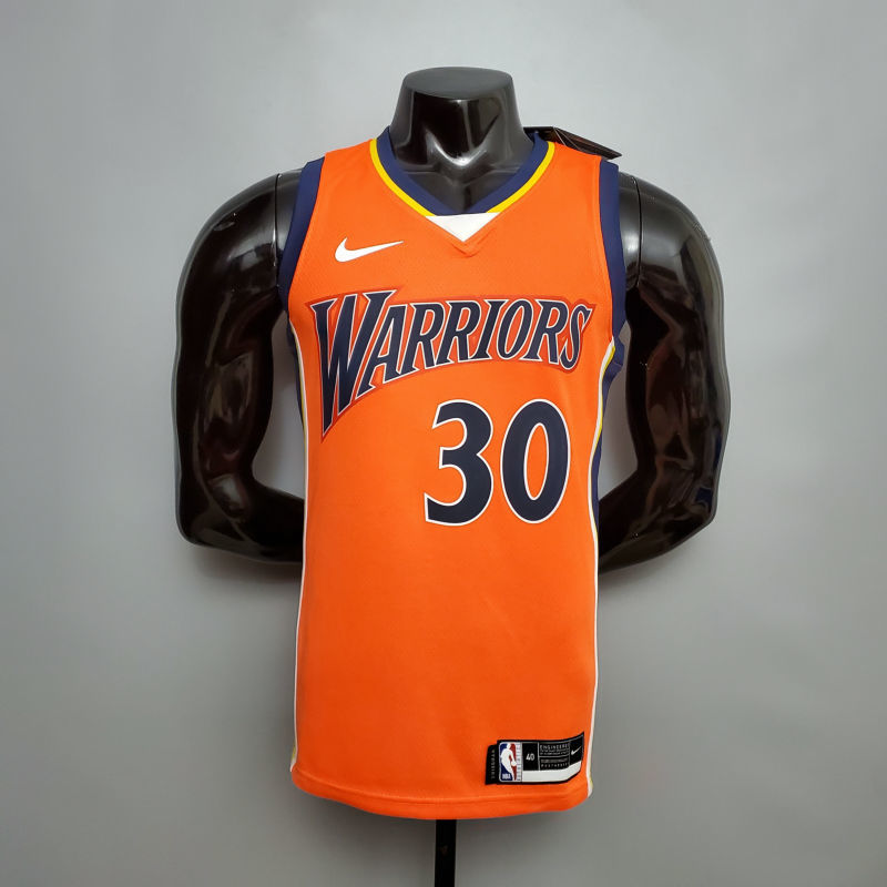 New Warriors CURRY#30 Orange S-XXL