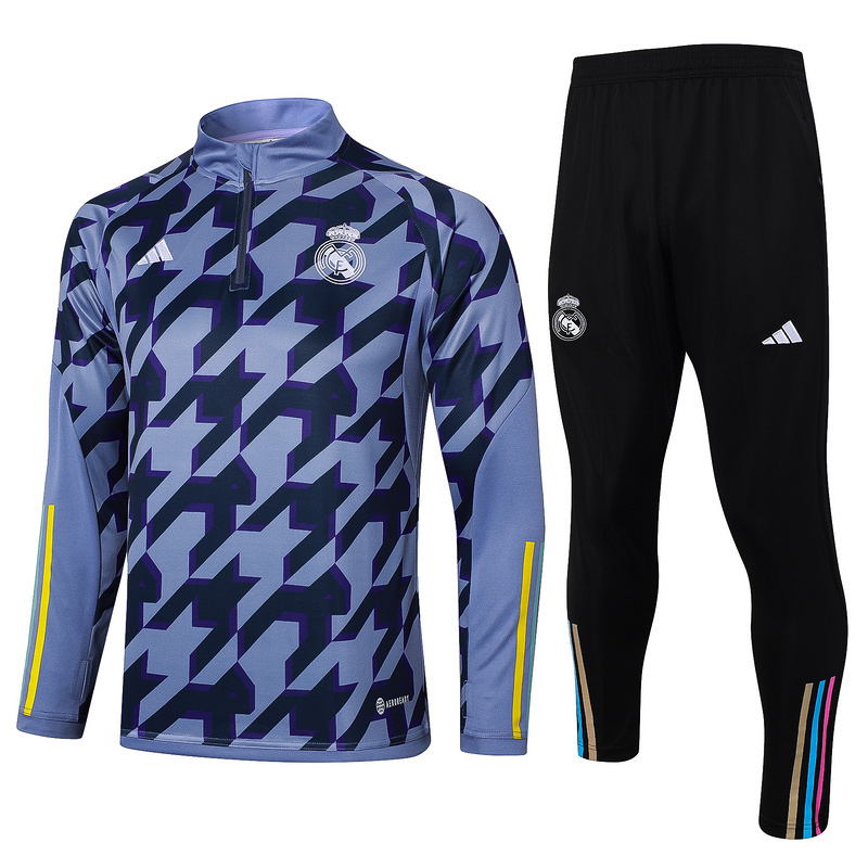 24-25 Real Madrid Long Sleeve Training Suit Yupoo