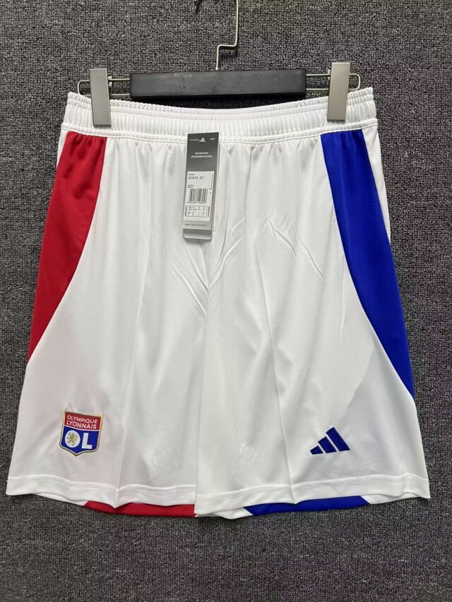 24-25 Lyon Home Soccer Shorts Yupoo