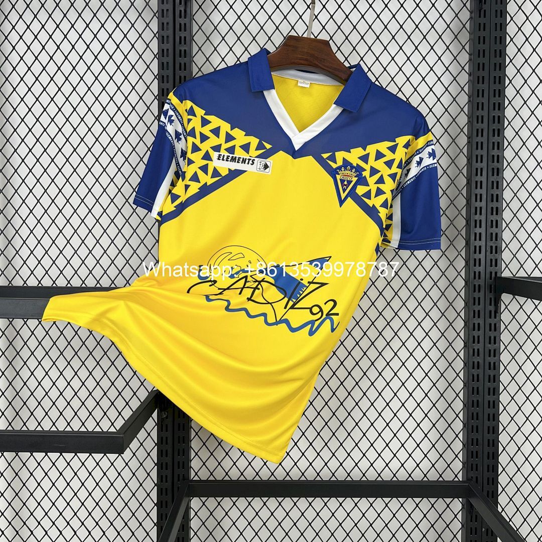 Cadiz 1991/92 Home Retro Jersey