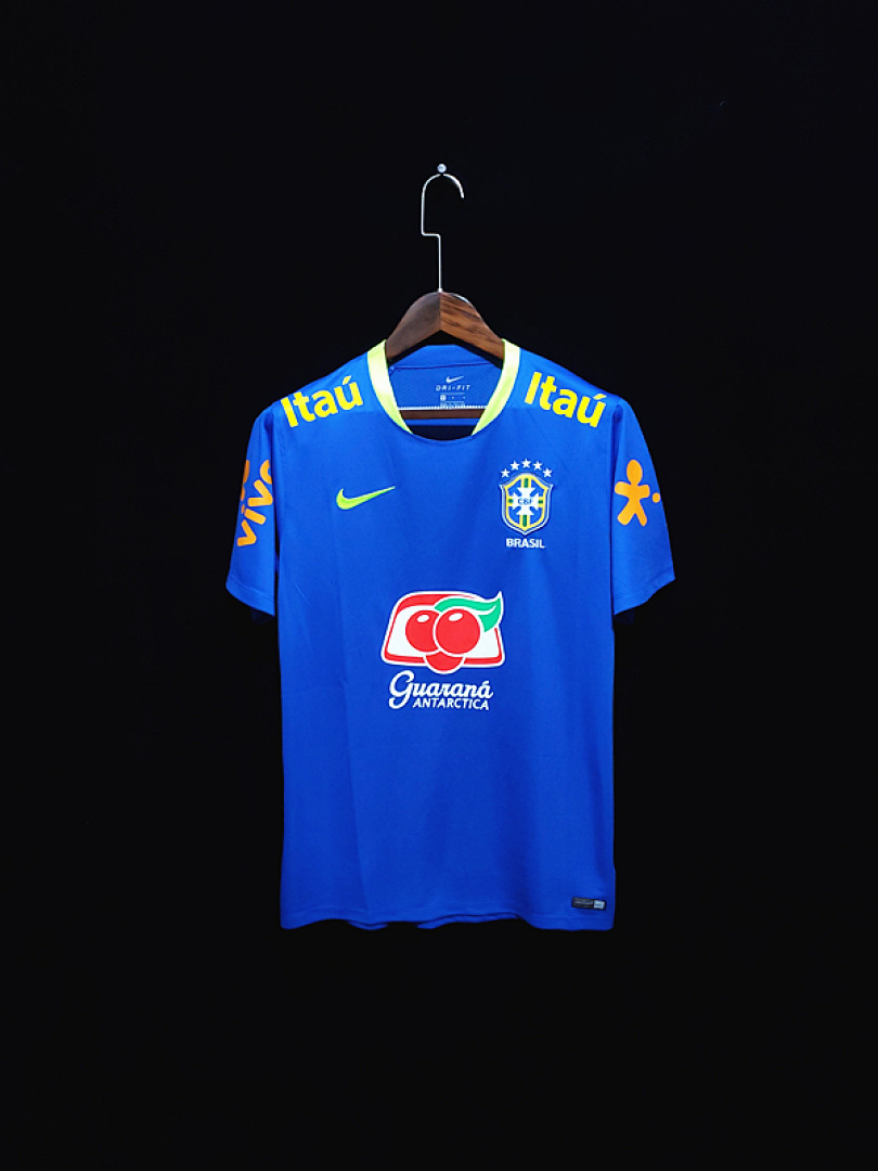 20-21 Brazil Pre-match training blue S-2XL