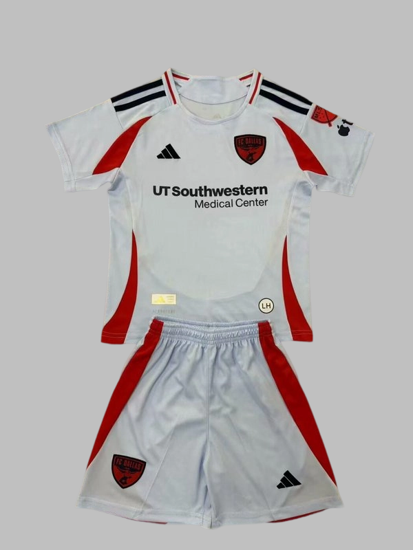 25-26 Dallas Away Kids Cheap Soccer Jerseys Yupoo
