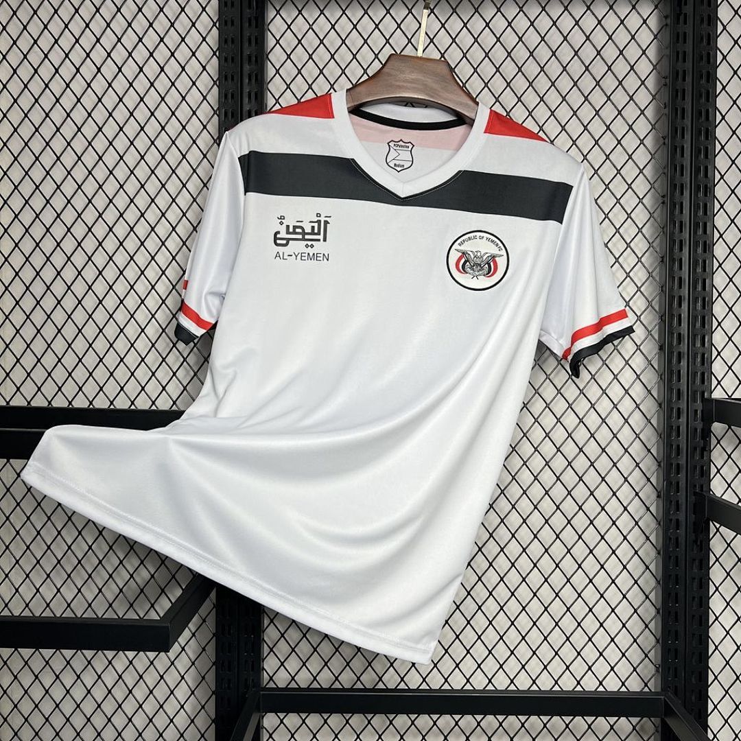 Yemen 2024/25 White Jersey S-XXXXL